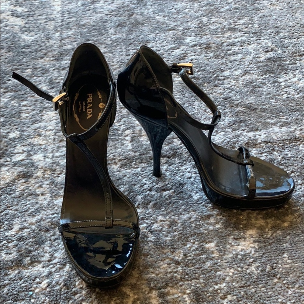Prada Black Heels